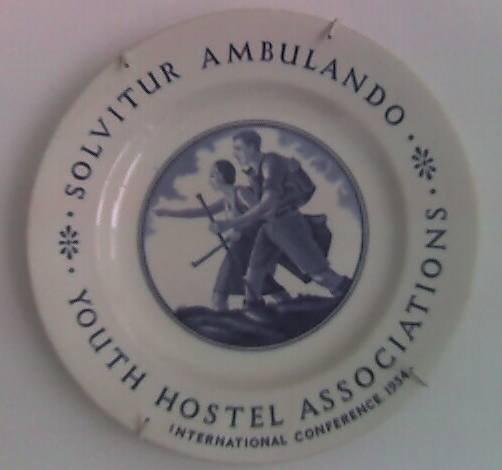 YHA 1934 Conference Plate