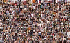 Geoff Jones collage of Picasa faceshots