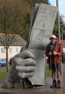 Geoff at start of South West Coast trail