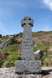 Cross inscribed with DWW Mar 13 1873