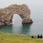 No benches at Durdle Door