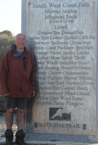 Geoff Halfway on South West Coast Path