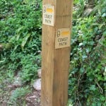 Way Marker post