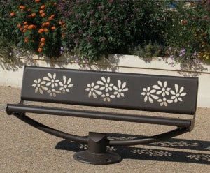 elegant bench