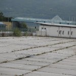 Derelict border post