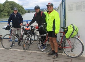 Me & fellow Danube cyclists