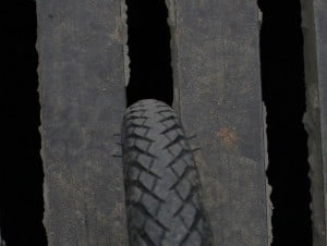 check wear on tyre