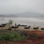 What a paradise beach looks like on a miserable day