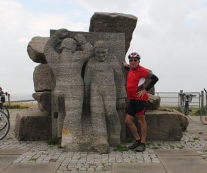 Canute Geoff holding back The North Sea