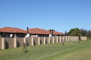 Our little prison with satellite TV