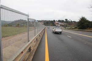 Road fencing