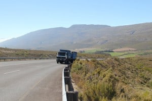 Truck on The Tradouw Pass