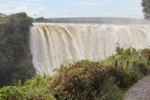 Small section of the falls