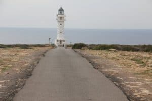 The end of the road! Most southerly point in The Baleraics